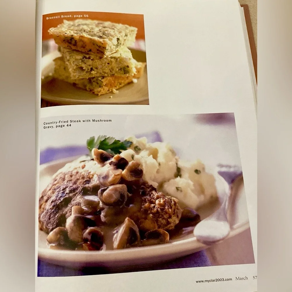 Cooking Light Annual Recipes 2003 Hard Cover Cookbook